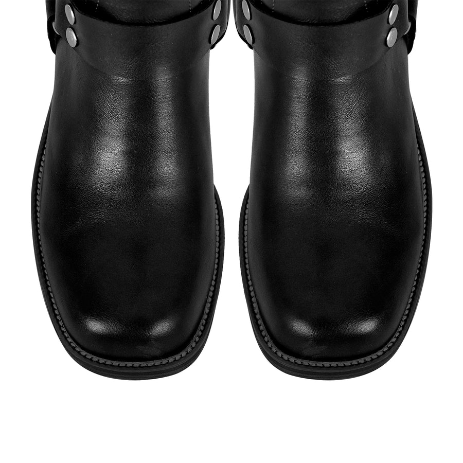 TALL BIKER BLACK PATENT