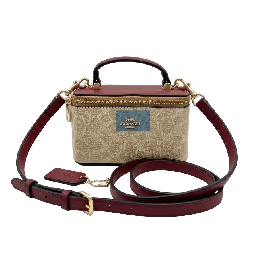 Coach Signature Vanity Case Bag