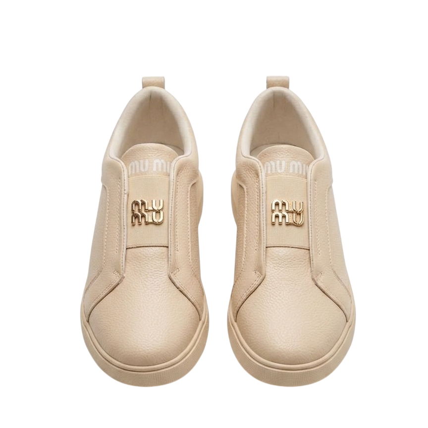 Miu Miu Signature Slip-On Sneakers