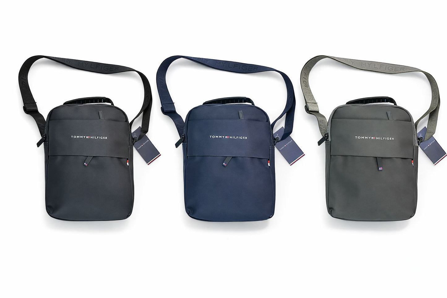 Tommy Hilfiger Blue Mini Reporter Bag