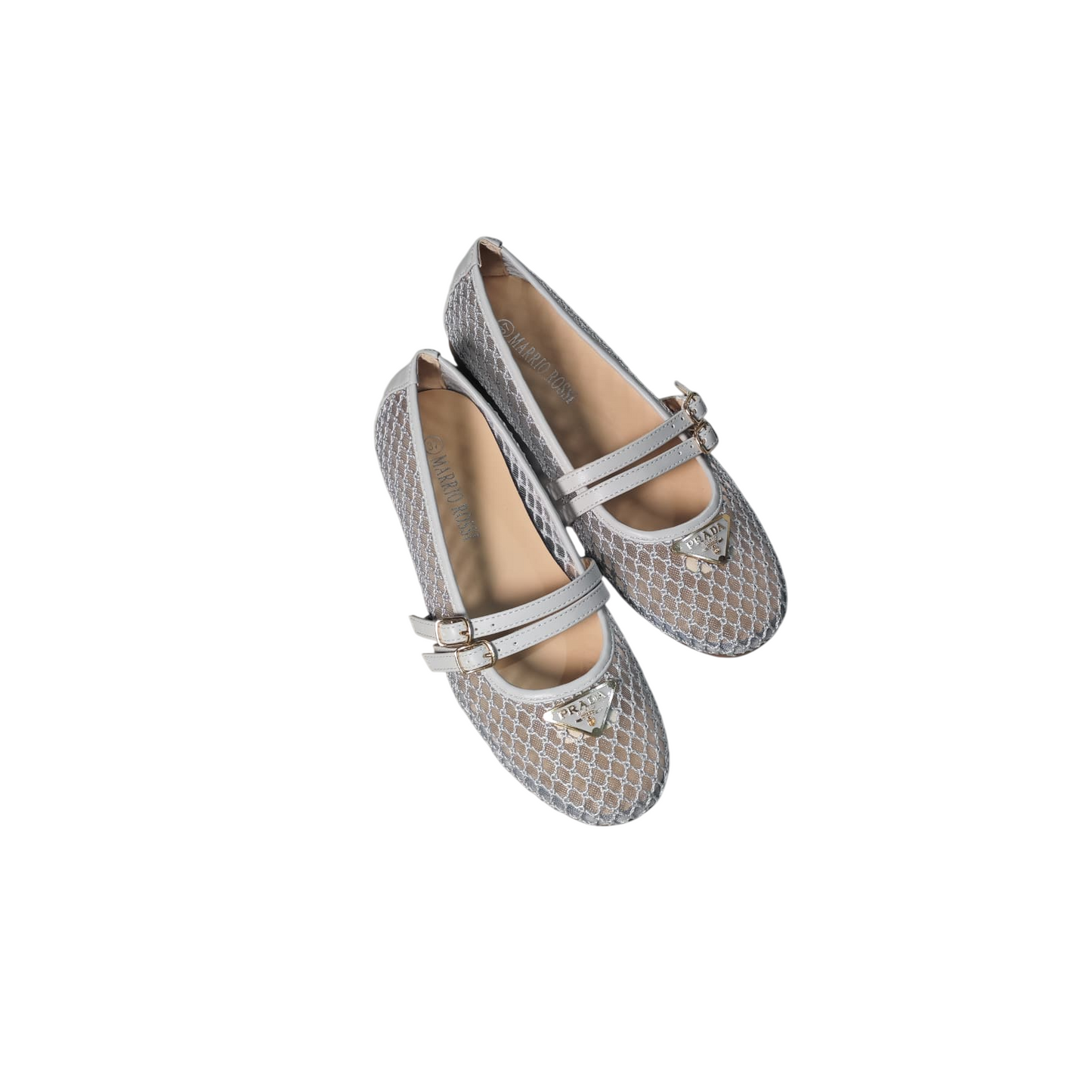 Prada Mesh fabric ballerinas