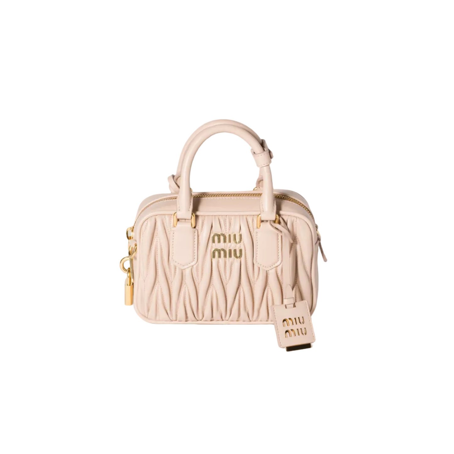 Small Arcadie matelassé nappa leather bag