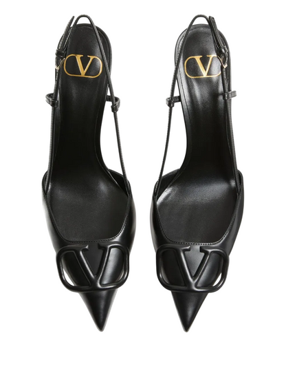 Valentino Garavani  VLogo leather heels