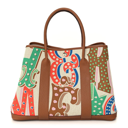 Toile Negonda H Plume Garden Party 38 Cm Tote