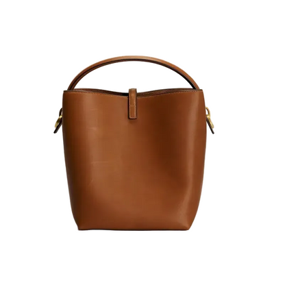 le 37 small bucket bag - brick