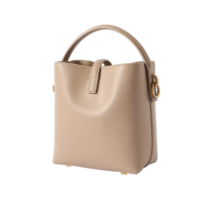 le 37 small bucket bag -  neutrals