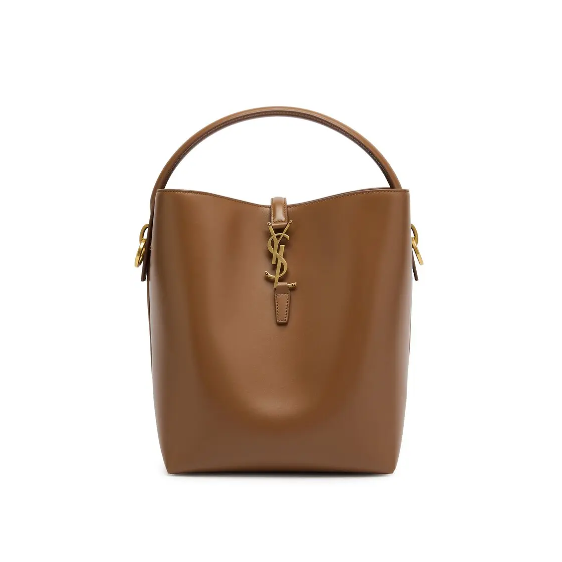le 37 small bucket bag - brown