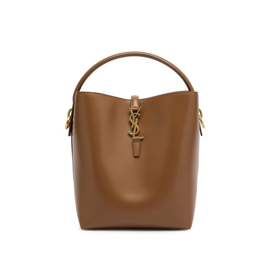 le 37 small bucket bag - brown