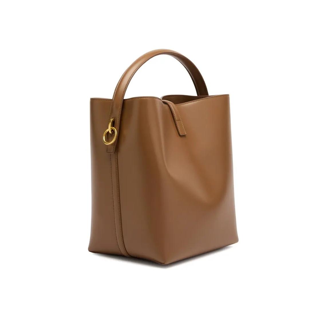 le 37 small bucket bag - brown