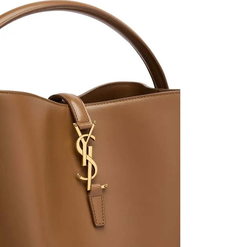 le 37 small bucket bag - brown