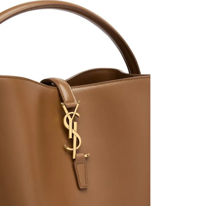 le 37 small bucket bag - brown