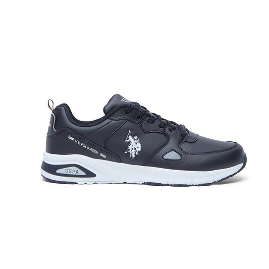 ORIGINAL Men Black Low-Top Casual Sneakers with Iconic Branding