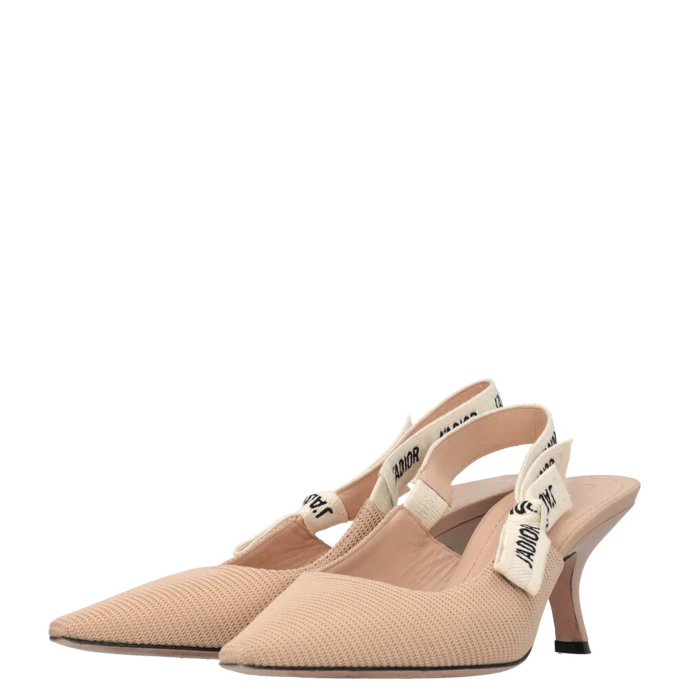 JAdior Slingback Heels Beige