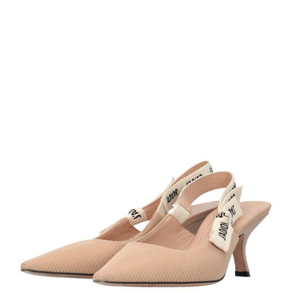 JAdior Slingback Heels Beige