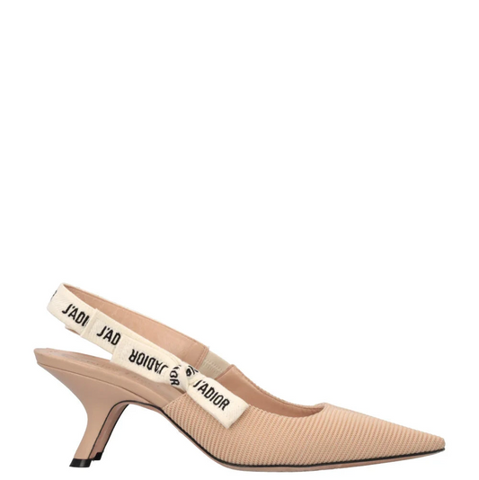 JAdior Slingback Heels Beige