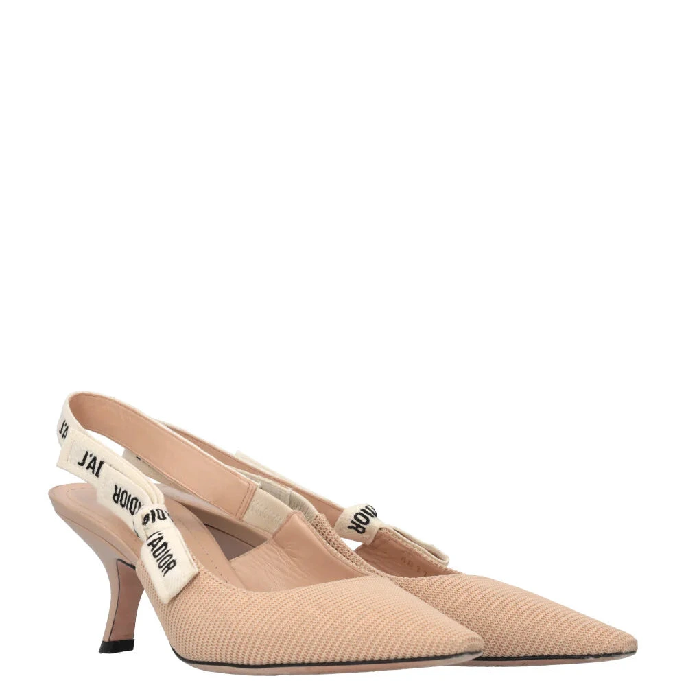 JAdior Slingback Heels Beige