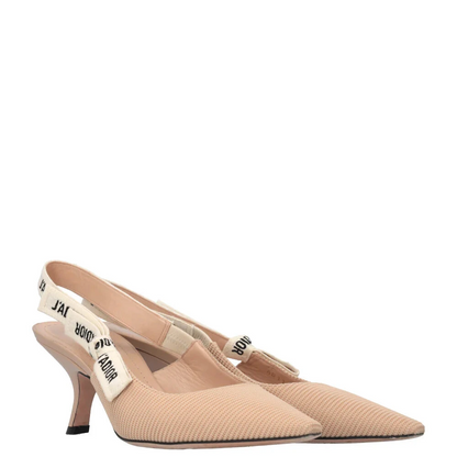 JAdior Slingback Heels Beige