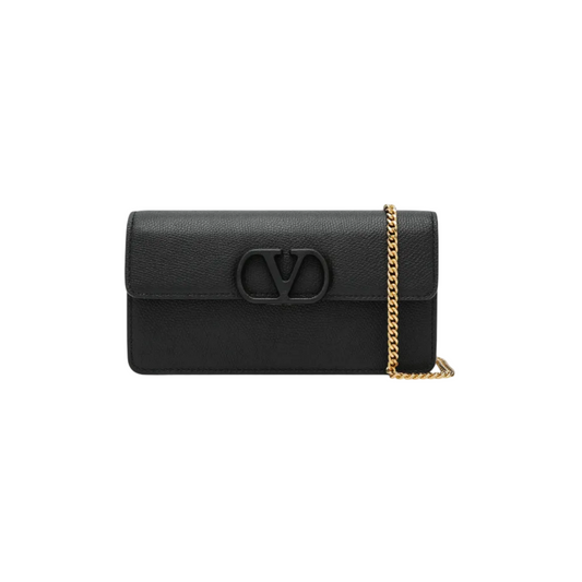 Valentino Garavani VLogo Signature Wallet Bag with Chain