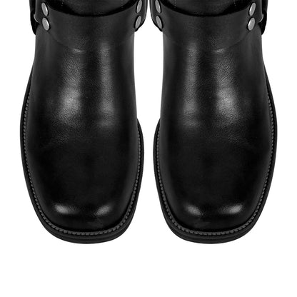 TALL BIKER BLACK PATENT
