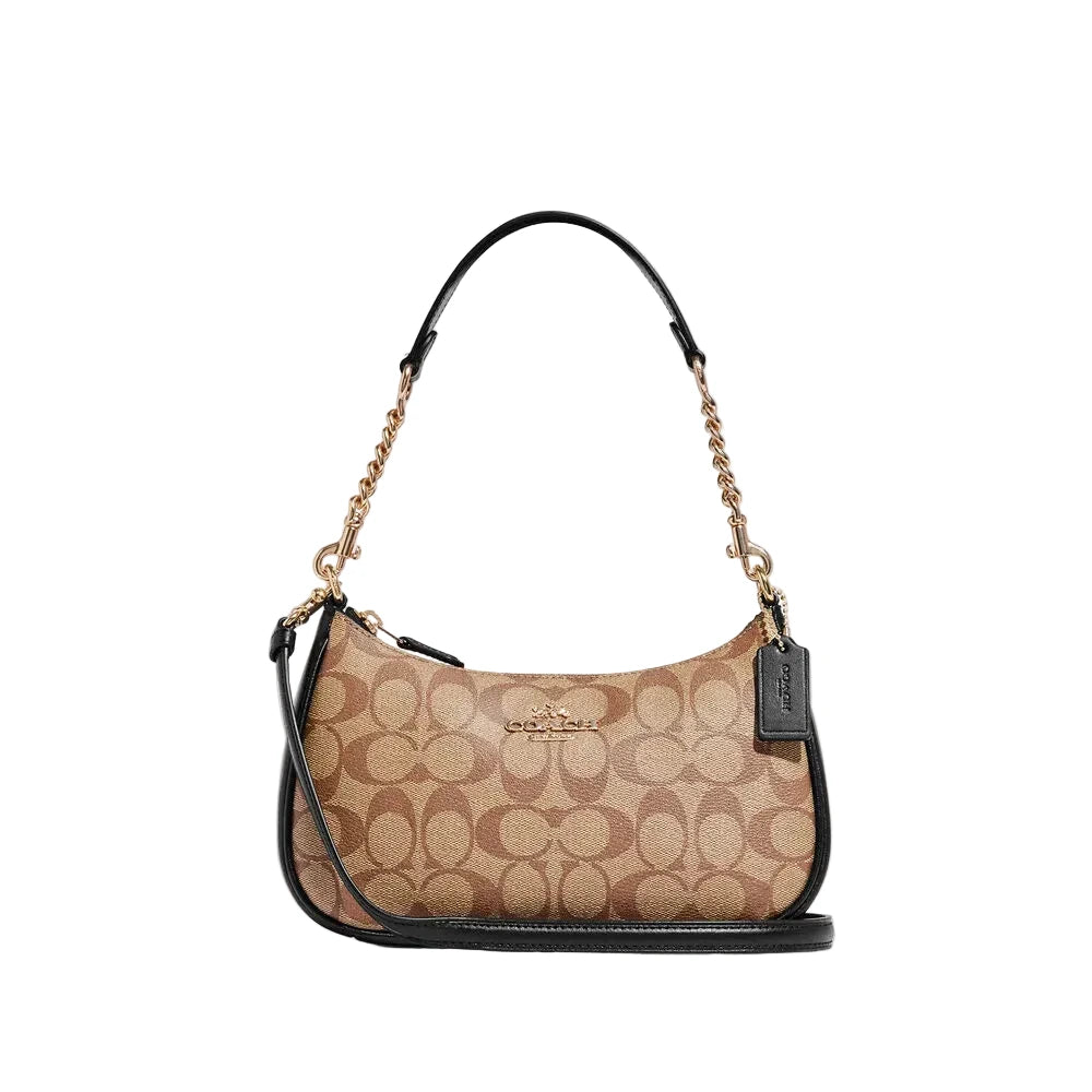 Coach Teri Shoulder Bag In Signature Canvas
