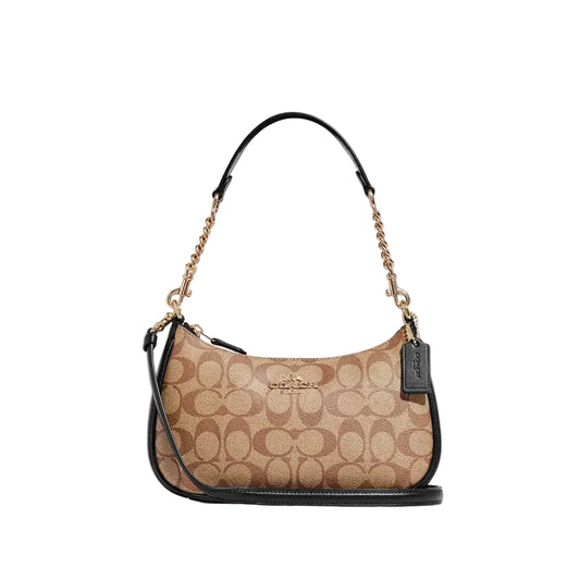 Coach Teri Shoulder Bag In Signature Canvas