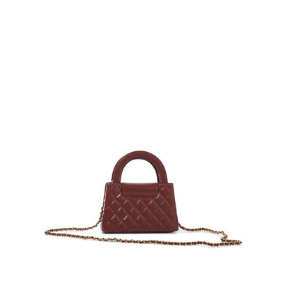 Chanel Kelly Shopper Burgundy Bag