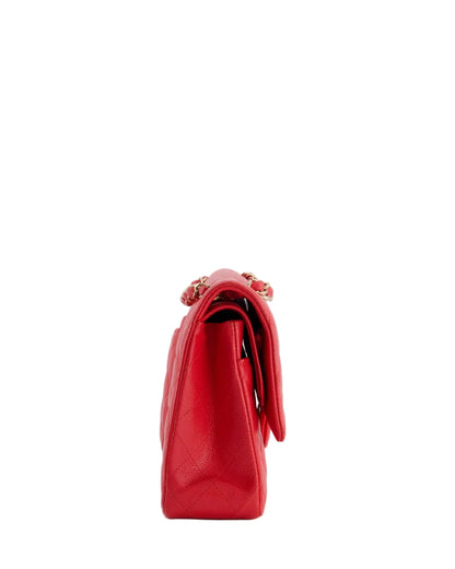 Chanel Red Large Classic Bag