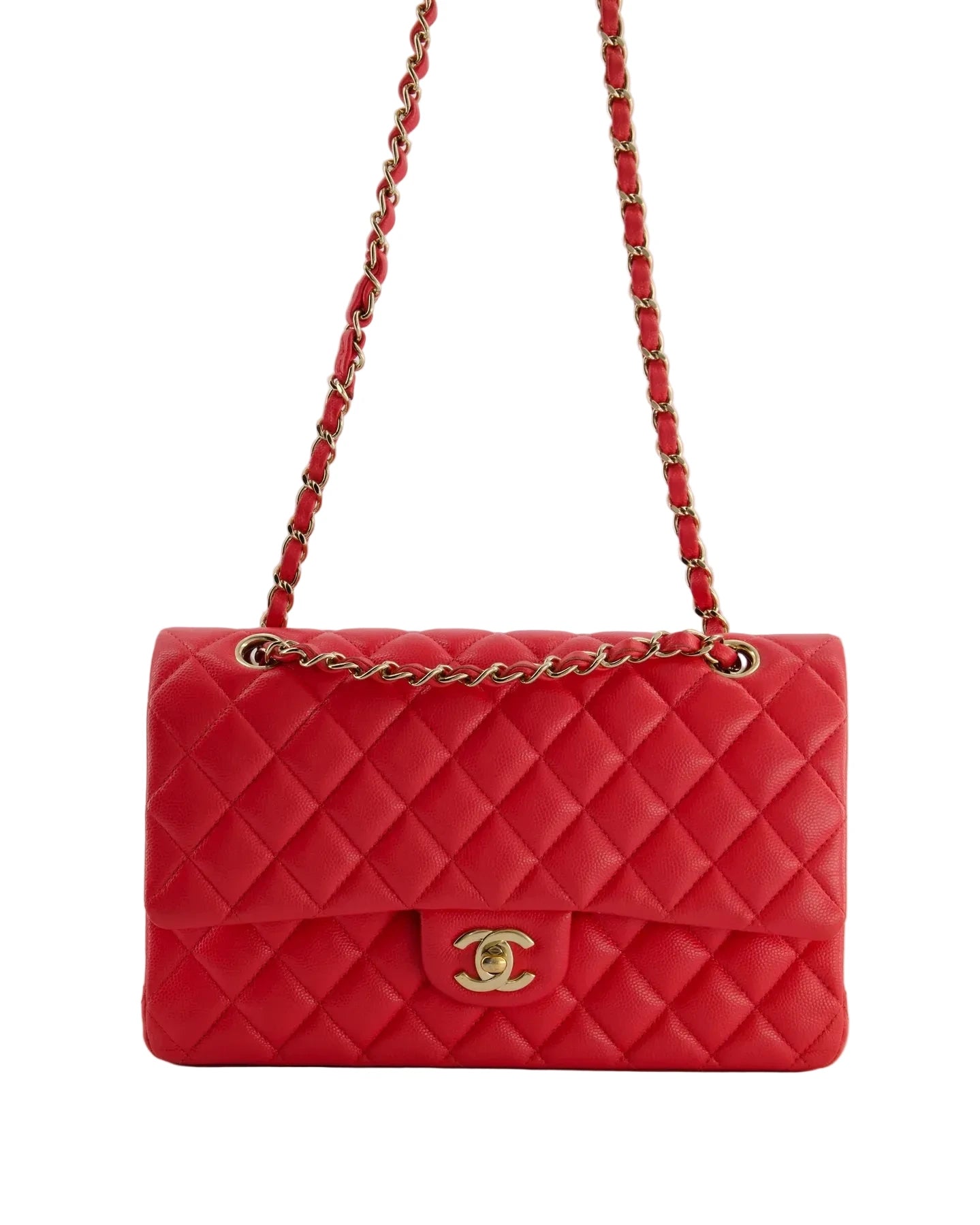 Chanel Red Large Classic Bag