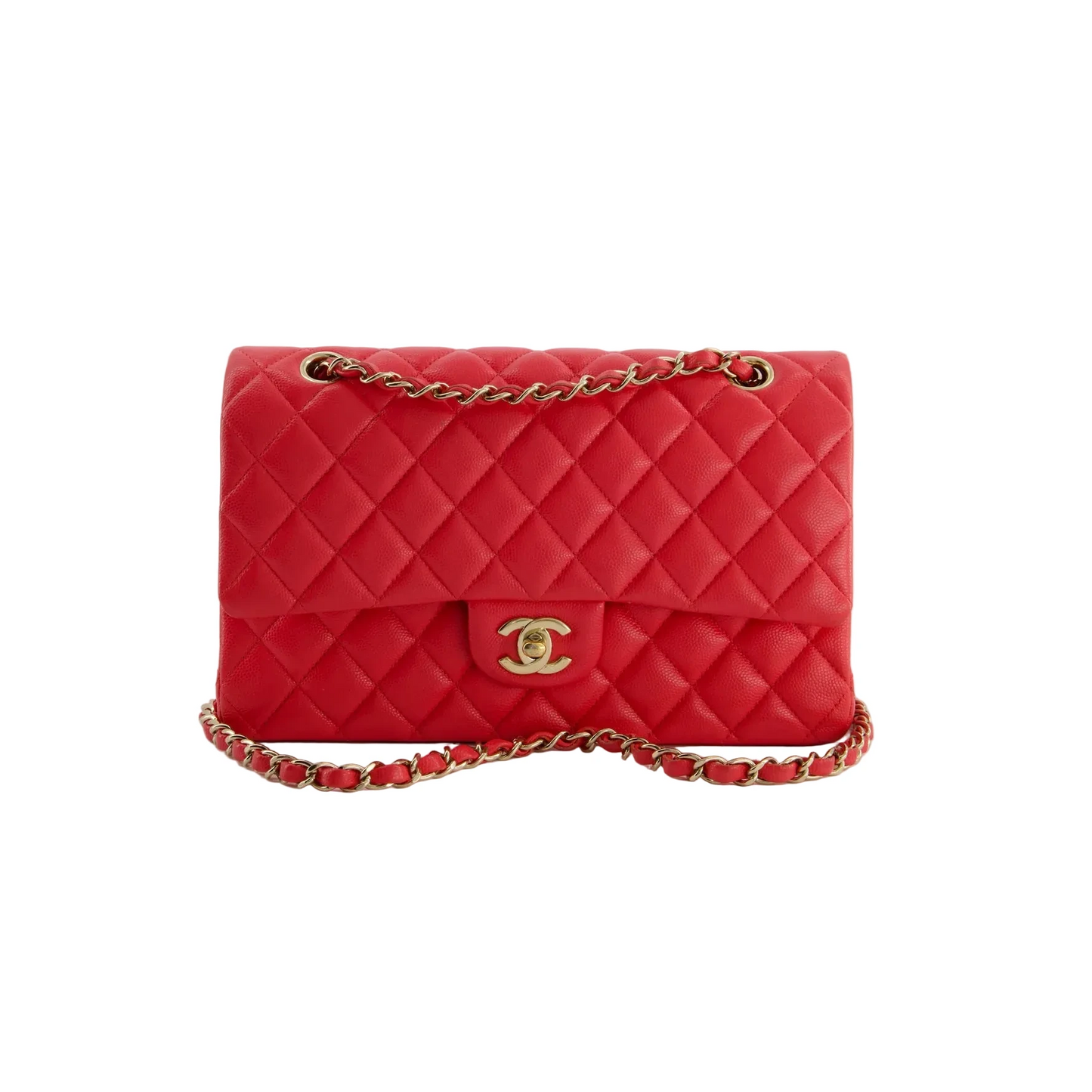 Chanel Red Large Classic Bag