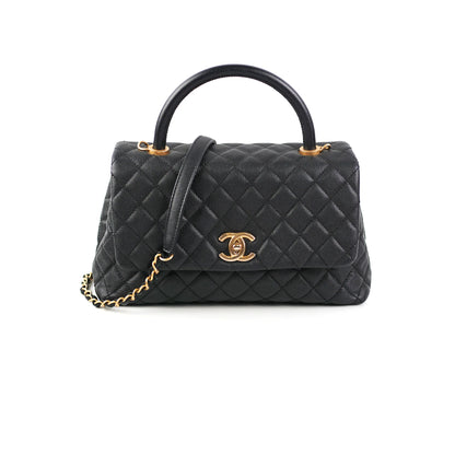 Chanel Coco Handle Medium Black