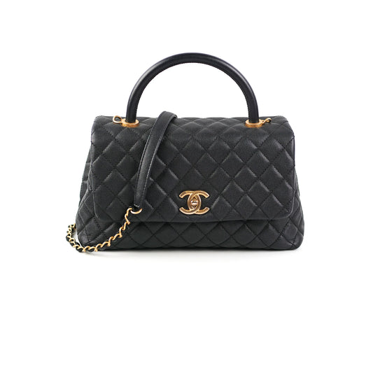 Chanel Coco Handle Medium Black