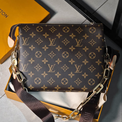 Toiletry Pouch 26 Monogram Canvas with Strap