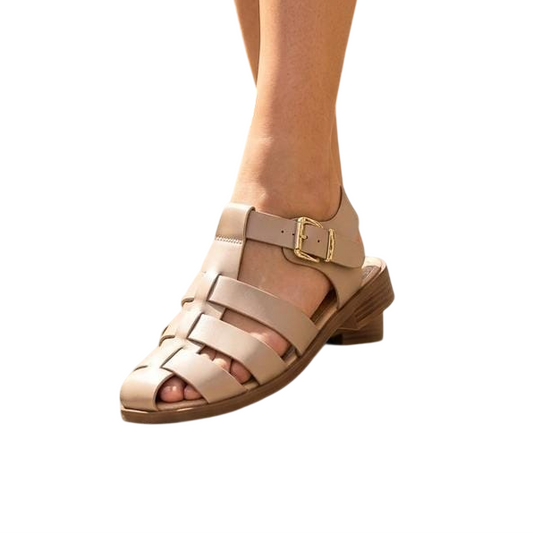 Lisbon Fisherman Low Block Sandal