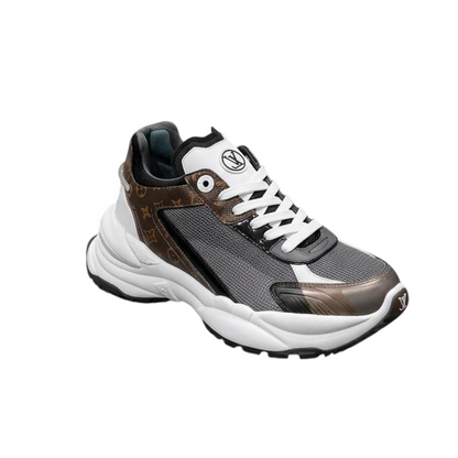 LV Monogram Calfskin Run 55 Sneakers