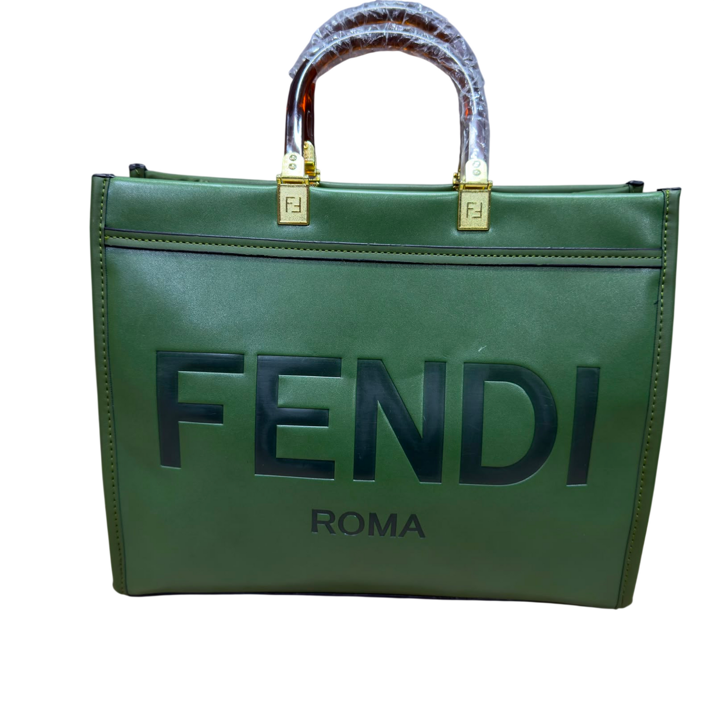 Fendi Leather Medium Sunshine Tote