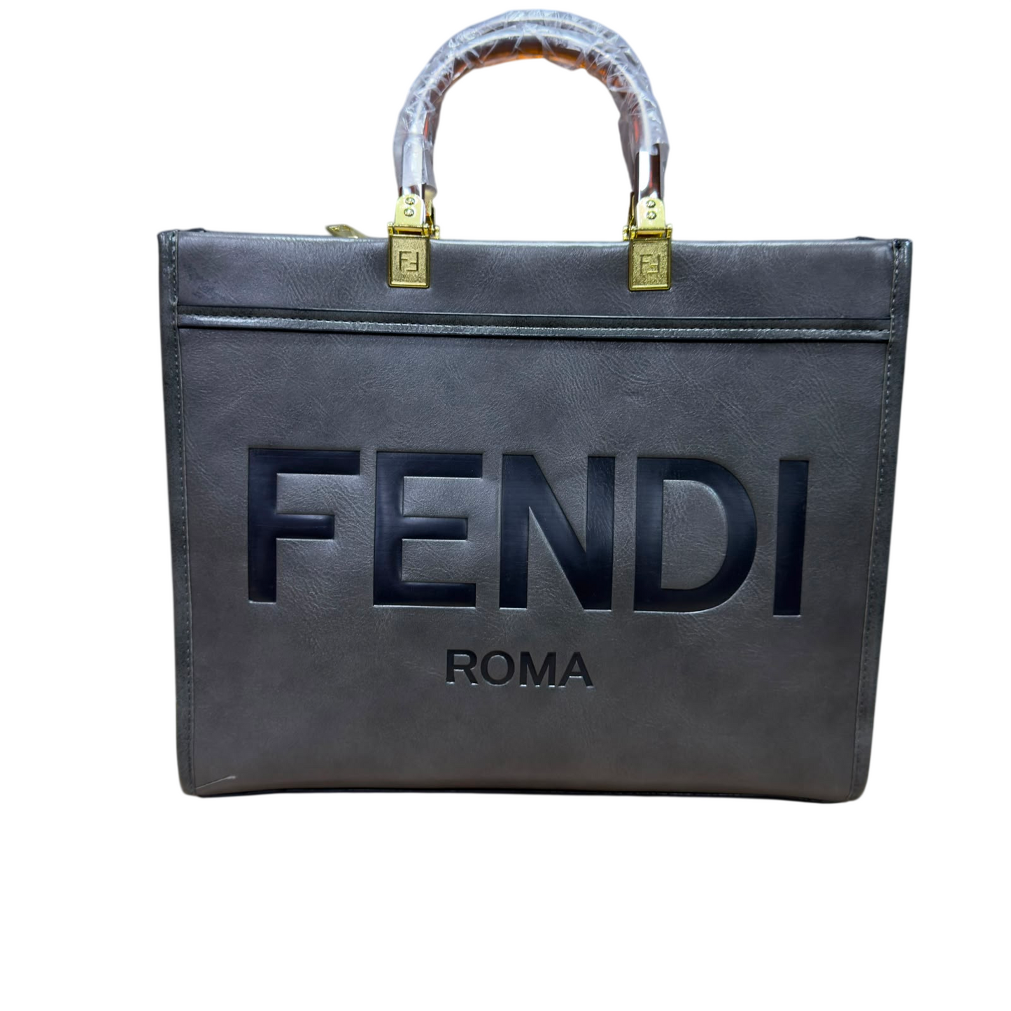 Fendi Leather Medium Sunshine Tote