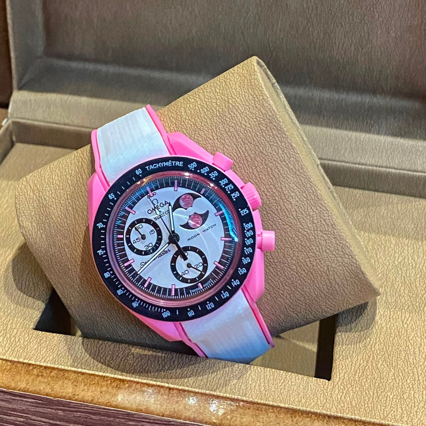 Curved End Rubber Strap for Omega x Swatch Moonswatch