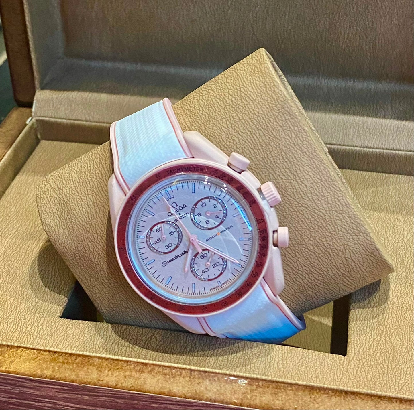 Curved End Rubber Strap for Omega x Swatch Moonswatch