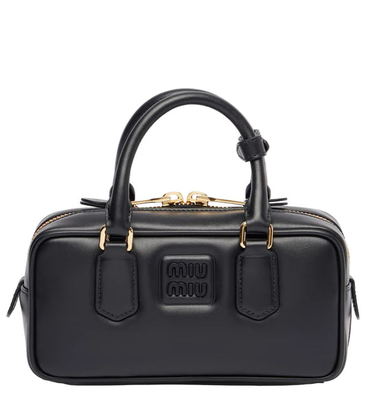 Arcadie leather tote bag