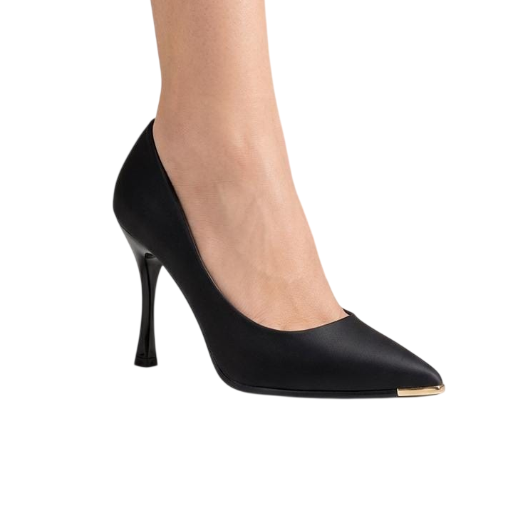Pointed Patent Pump Heels