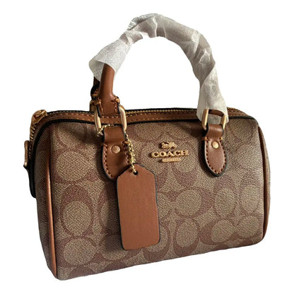 Leather crossbody bag